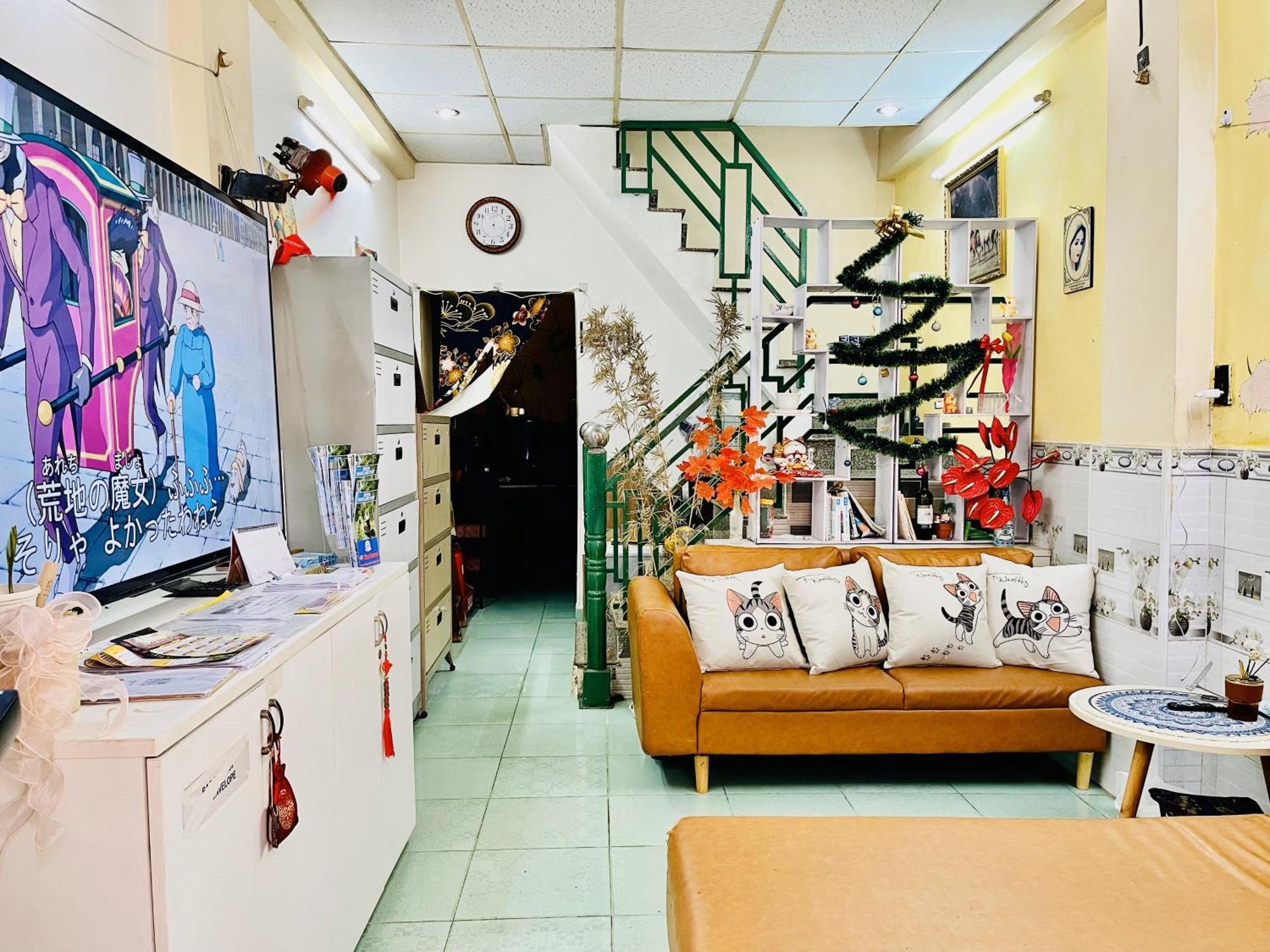 花ren Hostel Ho Či Minovo Město Exteriér fotografie
